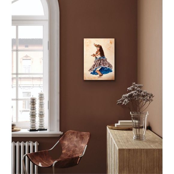 ART PRINT - The Blue Wonder Watercolor Art Print AJJ Arts - Picture 10 of 16